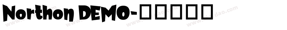 Northon DEMO字体转换